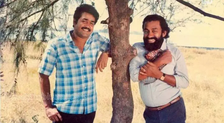 Mohanlal with Padmarajan