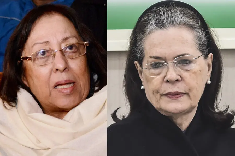 'മാഡം തിരക്കിലാണ്' ! , സോണിയയെ ഫോണ് വിളിച്ച ദുരനുഭവം തുറന്നു പറഞ്ഞ് നജ്മ ഹെപ്തുള്ള