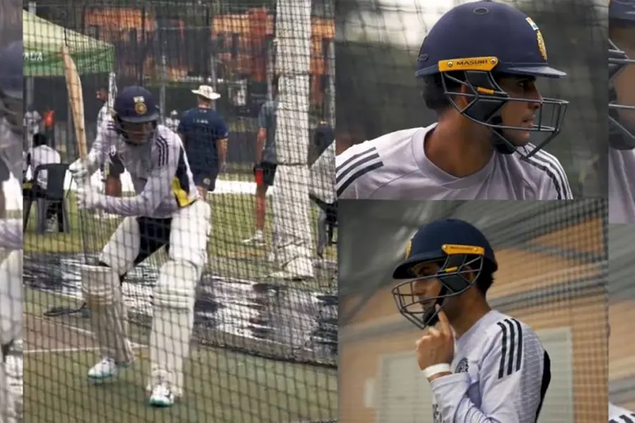 Good news for India: Gill returns to batting at nets in Canberra after thumb injury | VIDEO