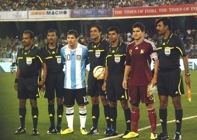 Meet the referee from Palakkad who was at Lionel Messi's debut as Argentina Captain