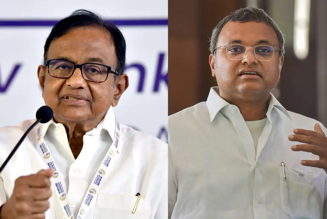 P Chidambaram, Karti Chidambaram