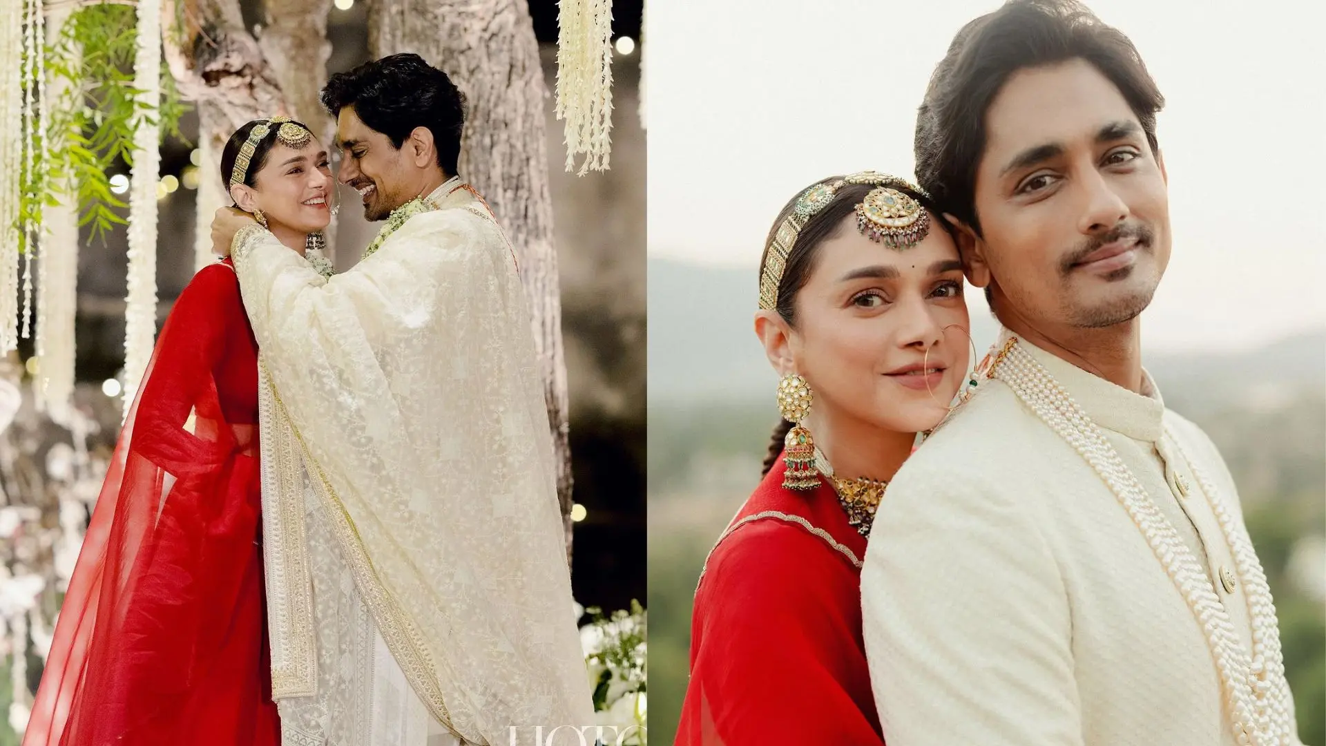Aditi Rao Hydari, Siddharth | Photos: Instagram