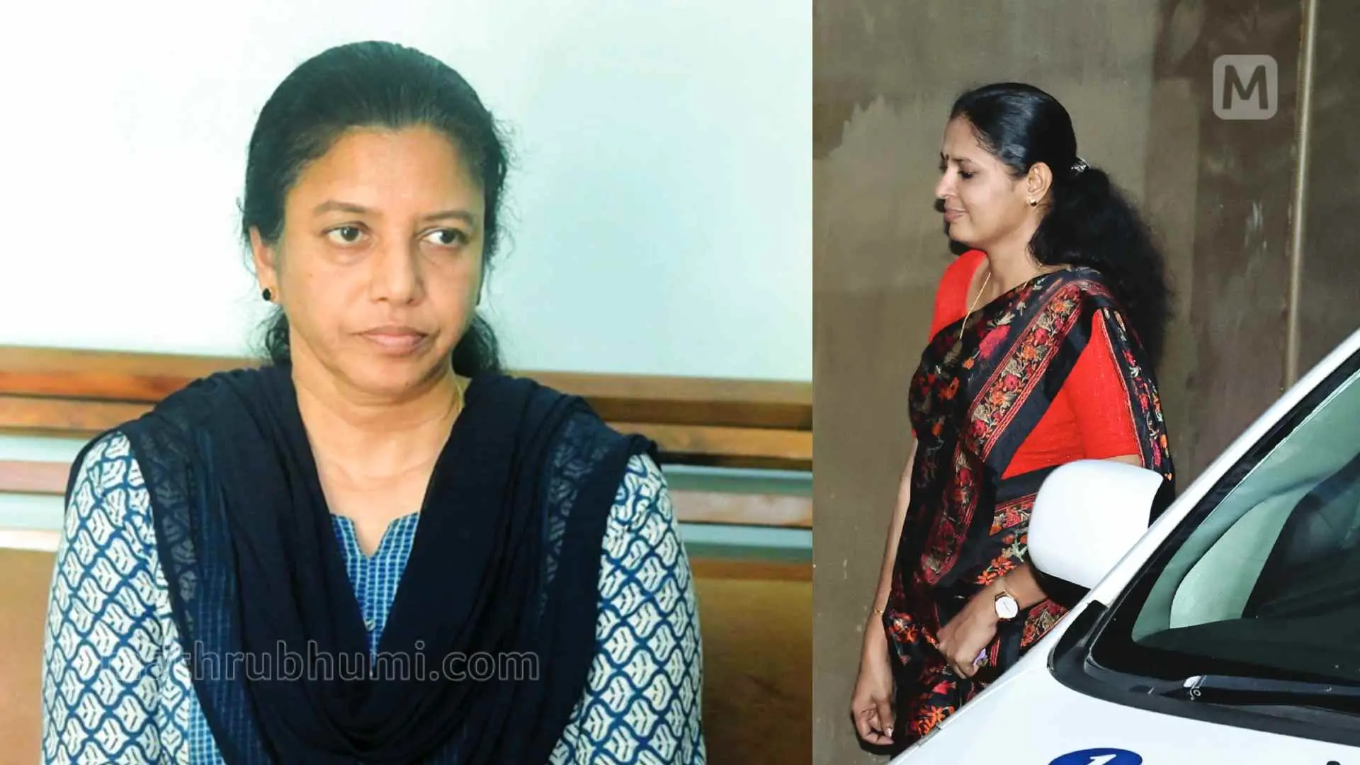Manjusha, PP Divya | Photo: Mathrubhumi