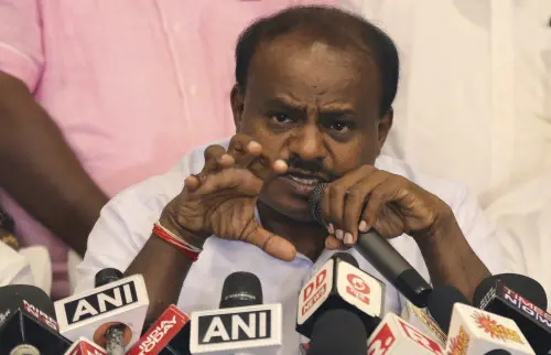 JD(S) leader HD Kumaraswamy | Photo: AP