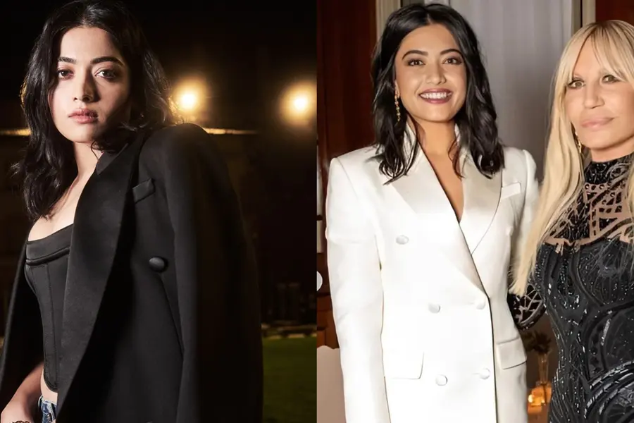 Italian fashion legend Donatella Versace’s photo with Rashmika Mandanna goes viral