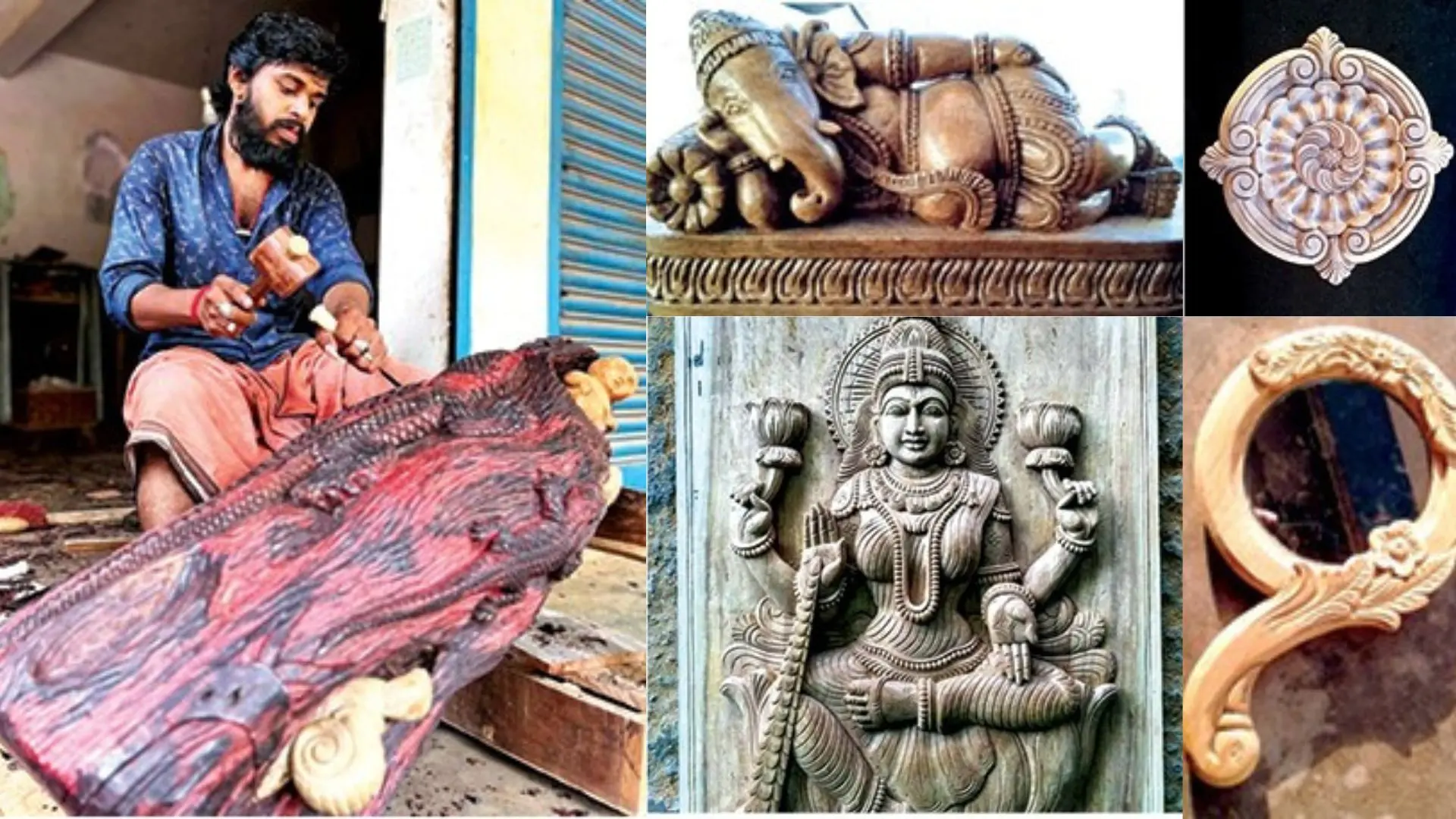 Praveesh Kumar and his sculptures