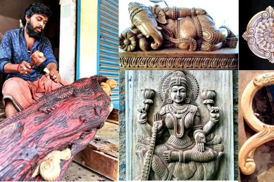 This young Kerala sculptor turns wood, stone and clay into living art