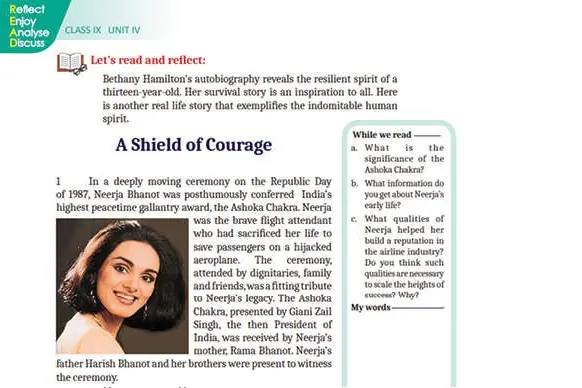 Neerja Bhanot’s story of bravery featured in class 9 textbook: Mathrubhumi video goes viral