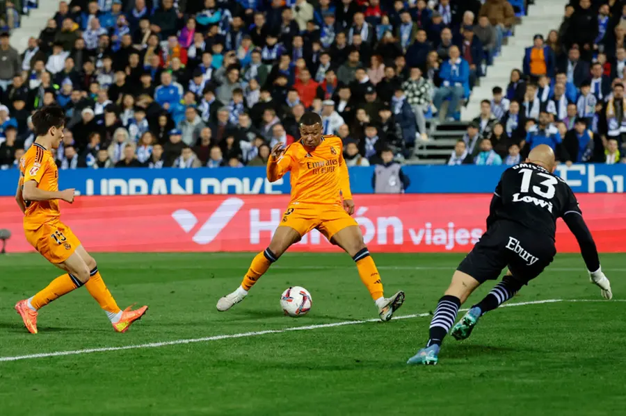 LaLiga: Real Madrid cruise to 3-0 victory over Leganes, Mbappe on target