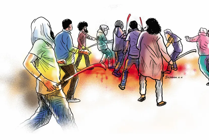 Gang attacks police during raid at birthday party in Thiruvananthapuram, 6 cops injured