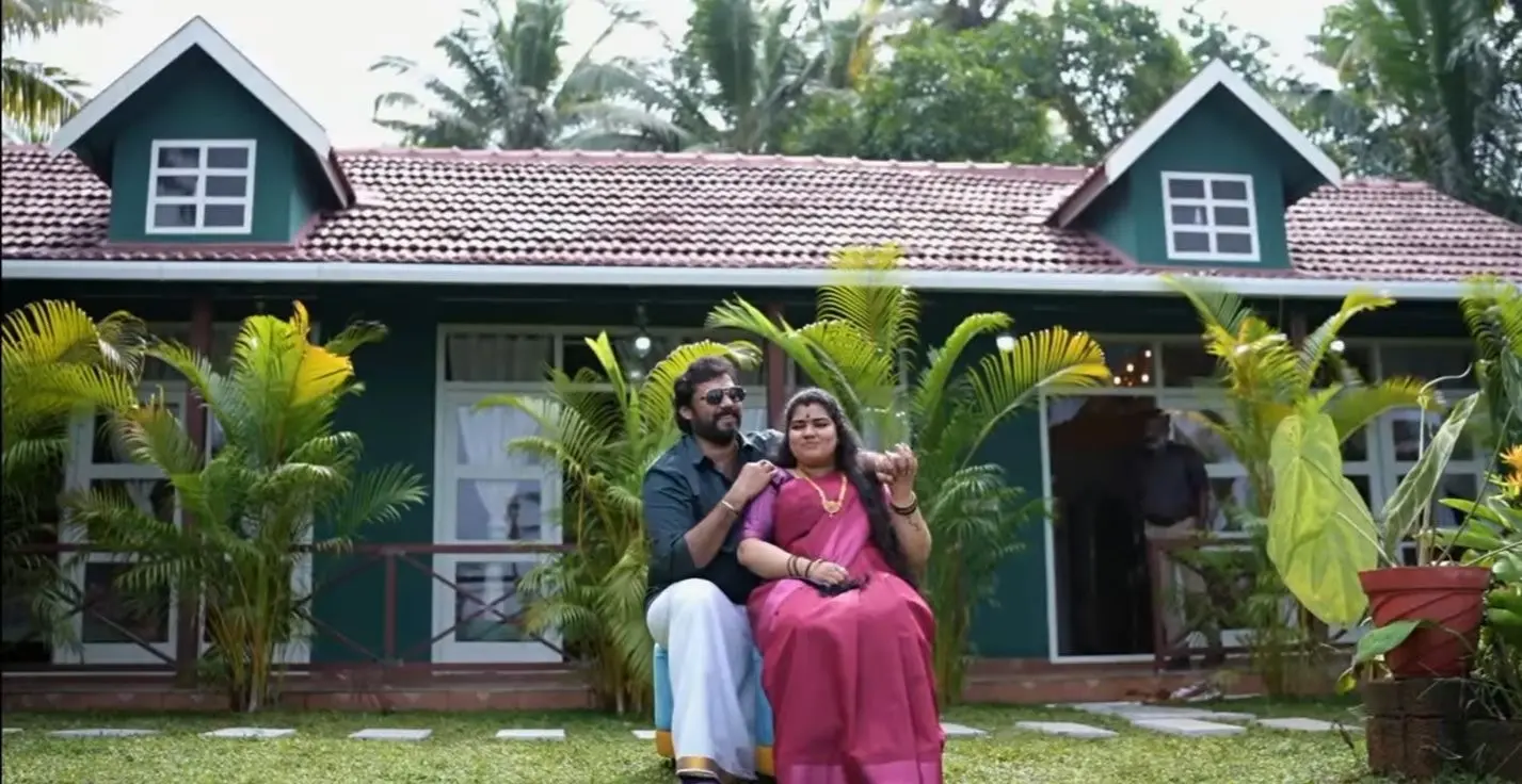 Actor Bala with wife Kokila in their new home at Vaikom | Photo: instagram/actorbala