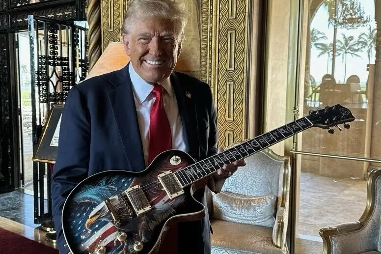 Trump to drop $10,000 limited edition '45' guitar after Bibles, sneakers, watches