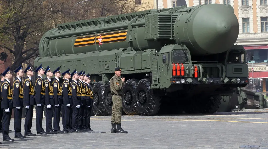 RS-24 Yars (SS-29 NATO reporting name) intercontinental ballistic missile complex | Getty Images