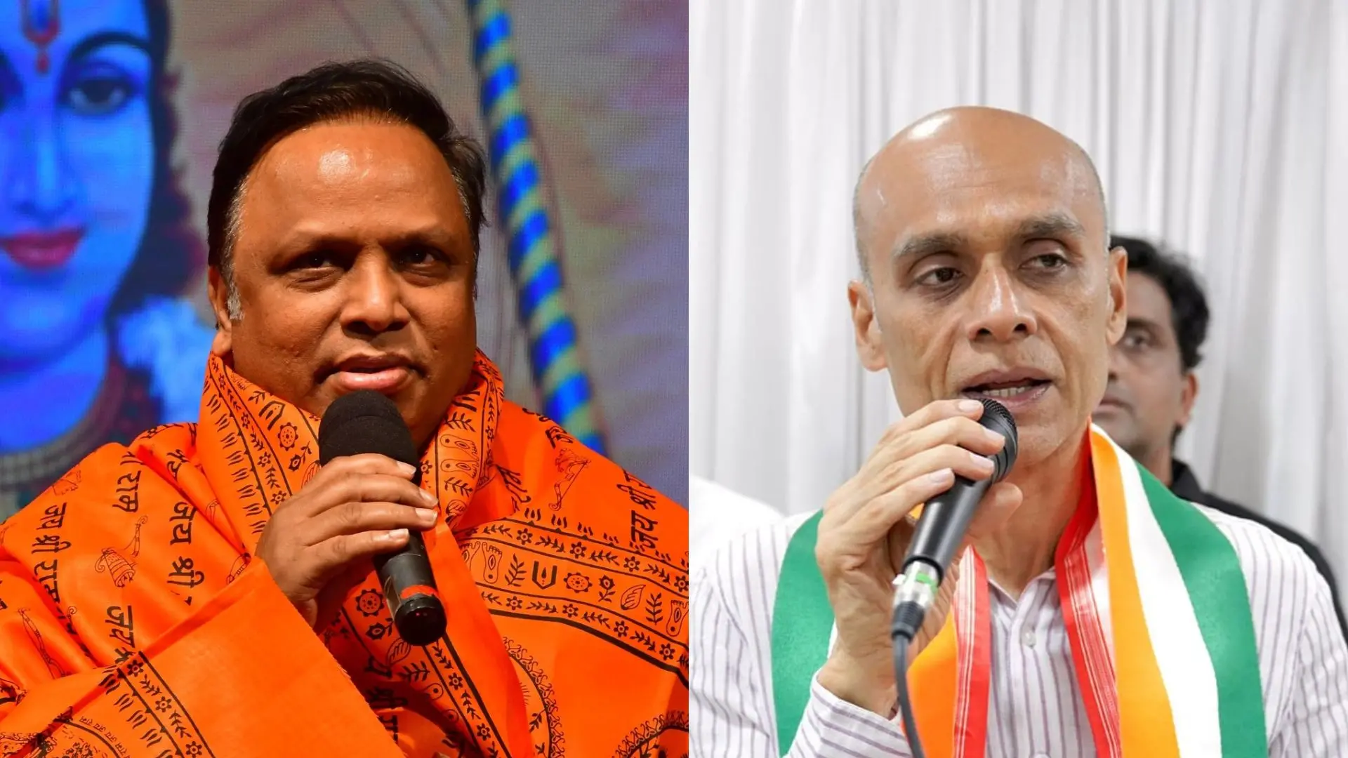 Ashish Shelar, Asif Zakaria | Photos: Facebook
