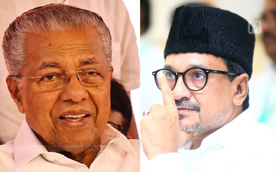 മുഖ്യമന്ത്രി പിണറായി വിജയന്‍, സാദിക്കലി ശിഹാബ് തങ്ങള്‍