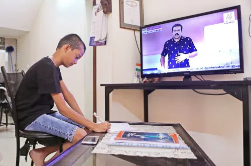 KITE-Victers online class. File photo | Photo: Mathrubhumi