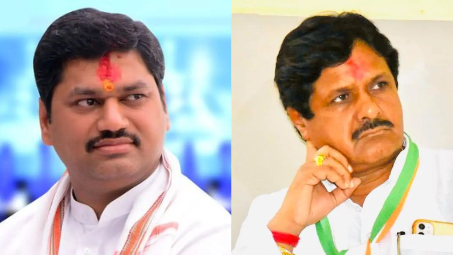 Dhananjay Panditrao Munde, Rajasaheb Deshmukh | Photos: Facebook