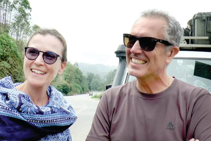 Around the world in a cute van: Italian couple arrives in Munnar, awed by its beauty