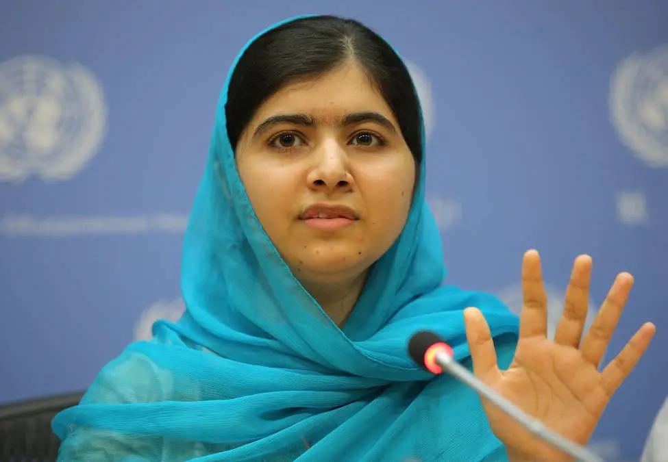 File photo of Malala Yousafzai