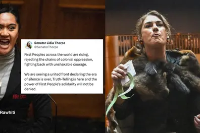 ‘I will not be silenced, erased or removed,’ responds Lidia Thorpe to senate censure