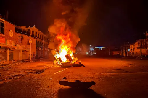 Houses of 4 more MLAs torched in Manipur, agitators attempt to storm CM's ancestral residence