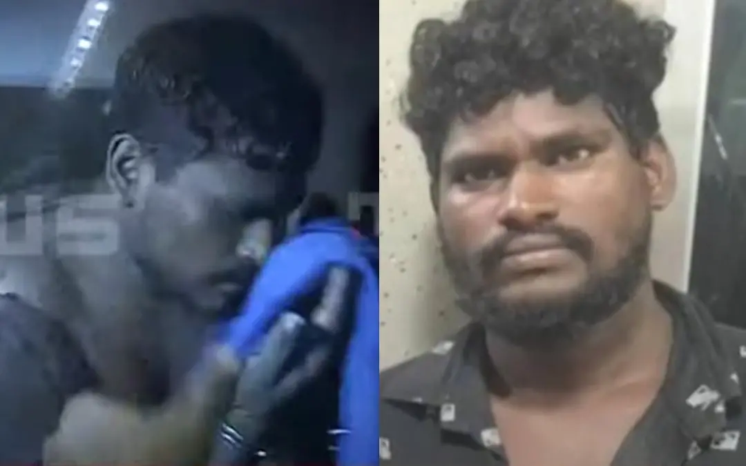 Santhosh | Photo: Screengrab/ Mathrubhumi News