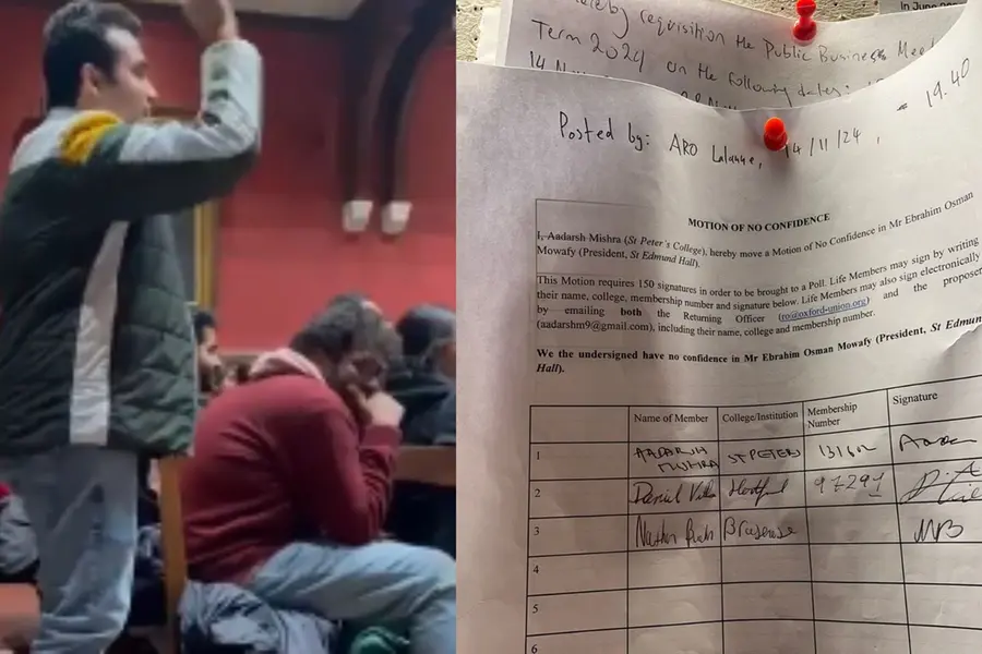 Indian student denounces JKLF at Oxford Union debate | WATCH