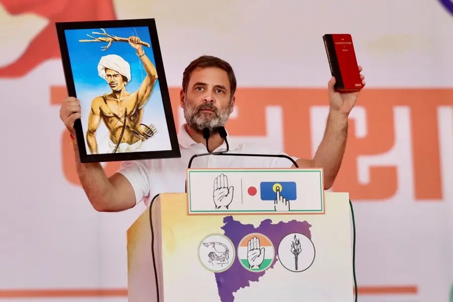 Rahul Gandhi accuses BJP of 'usurping' tribal rights