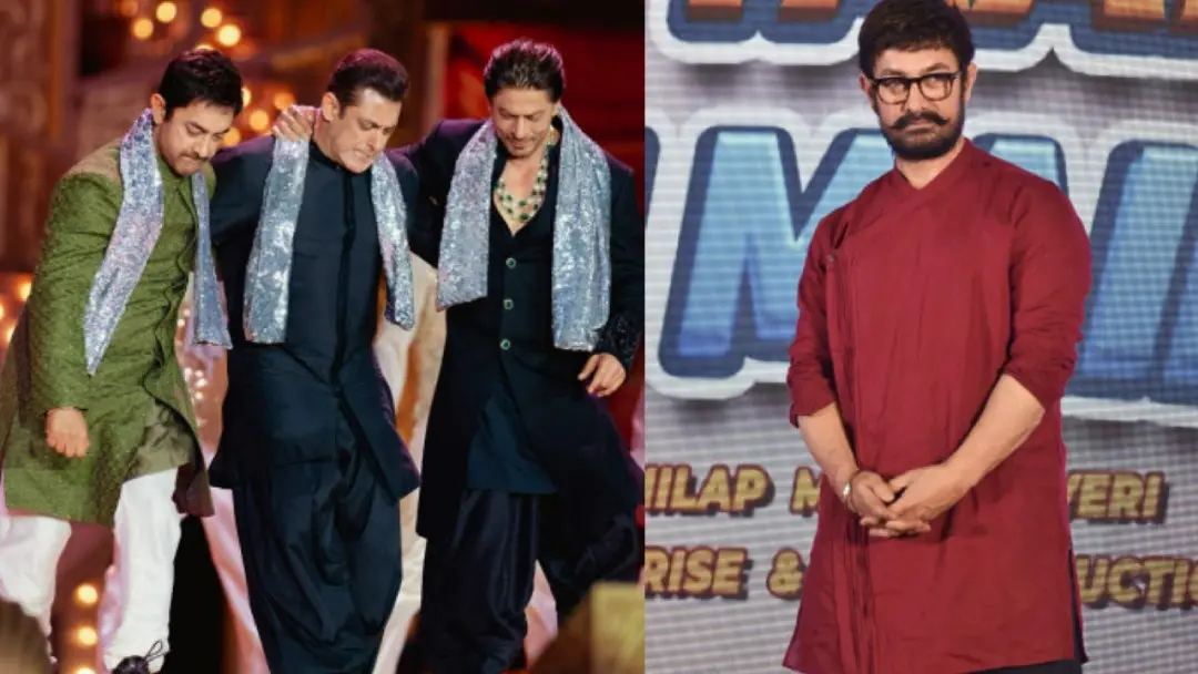 From (L) Aamir, Salman and Shahrukh. | Photo: Agencies