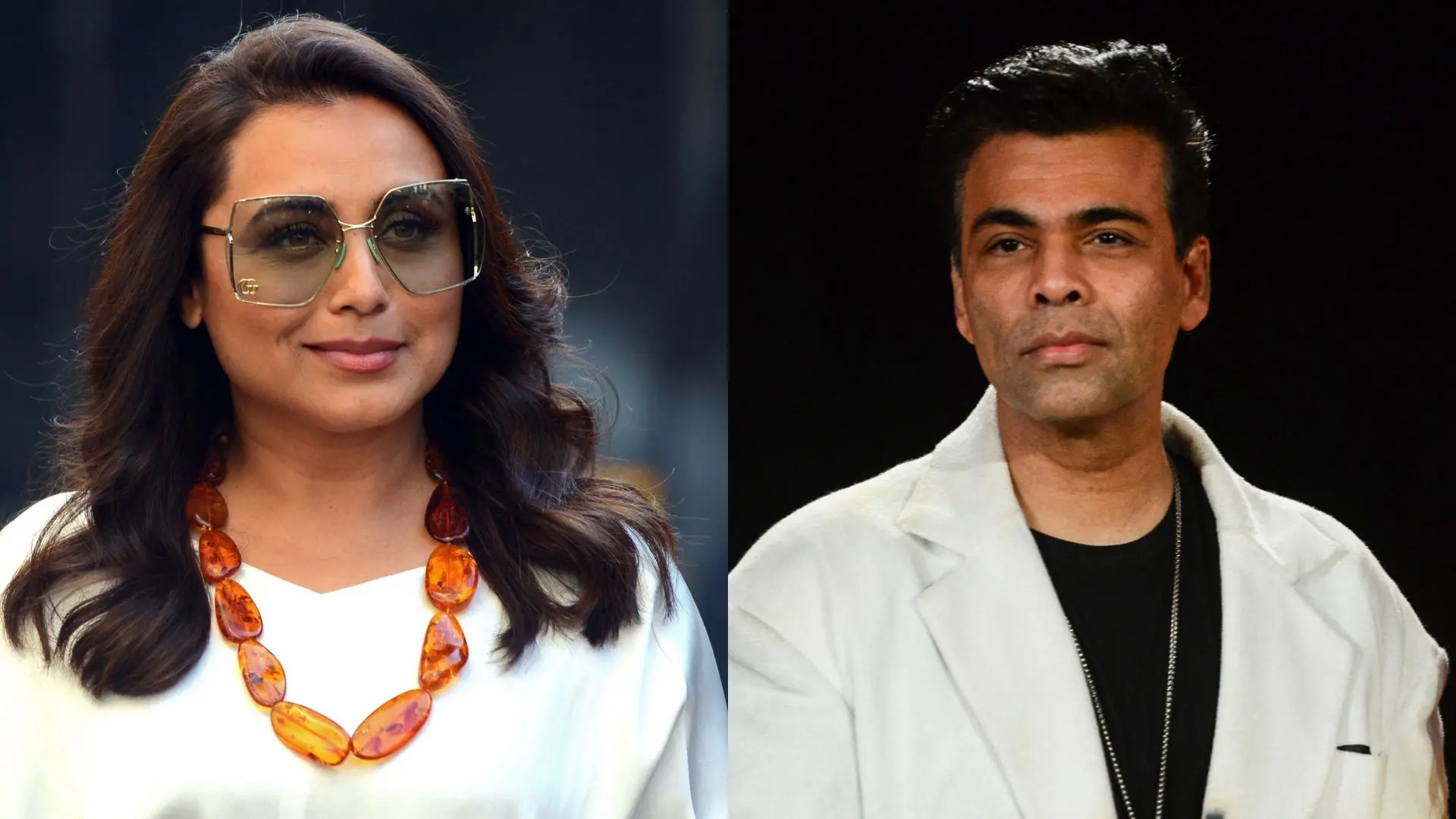 Rani Mukerji, Karan Johar | Photo: AFP