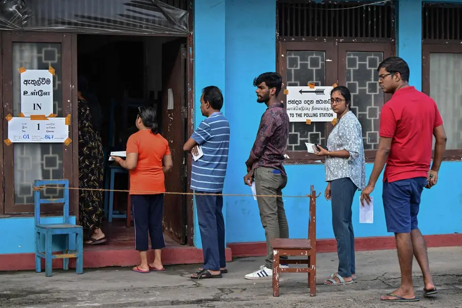 Voting today in Sri Lanka’s crucial parliamentary election, results on Friday