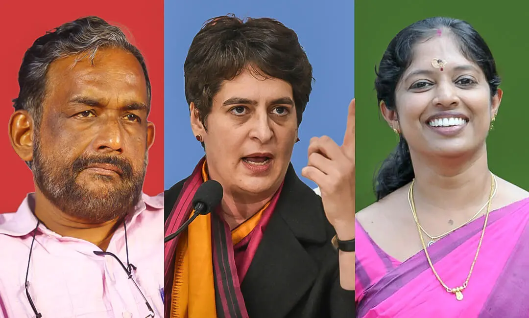 Sathyan Mokeri; Priyanka Gandhi; Navya Haridas