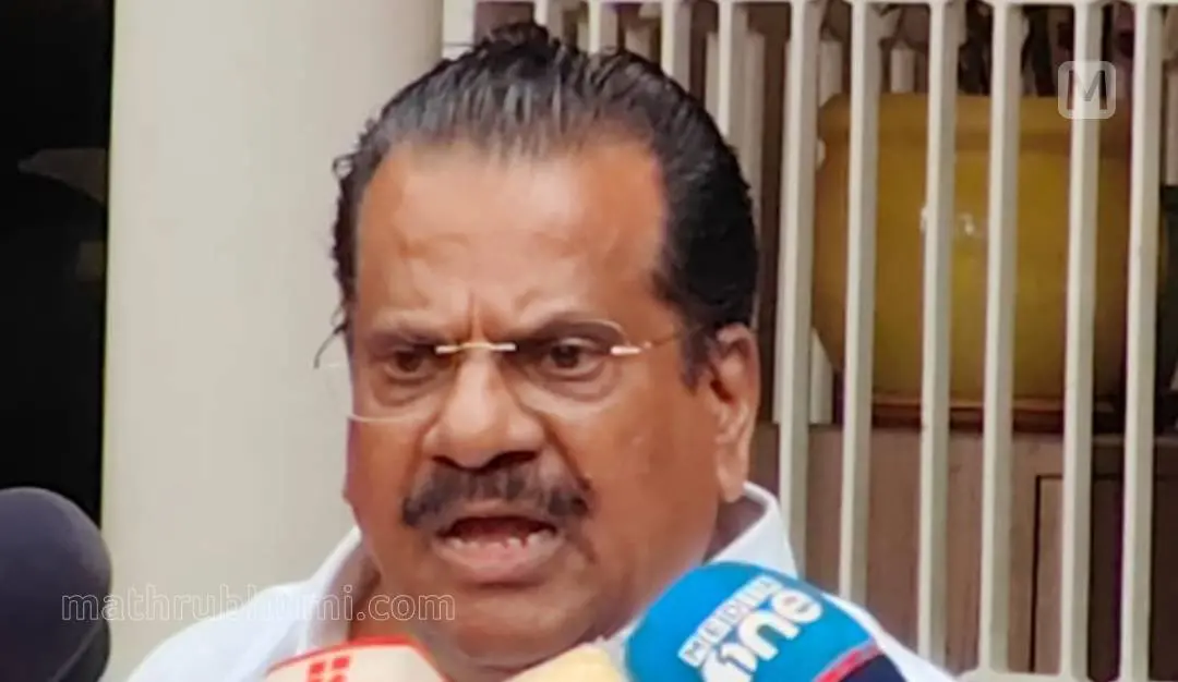 EP Jayarajan |Photo: Sunil Kumar \ Mathrubhumi