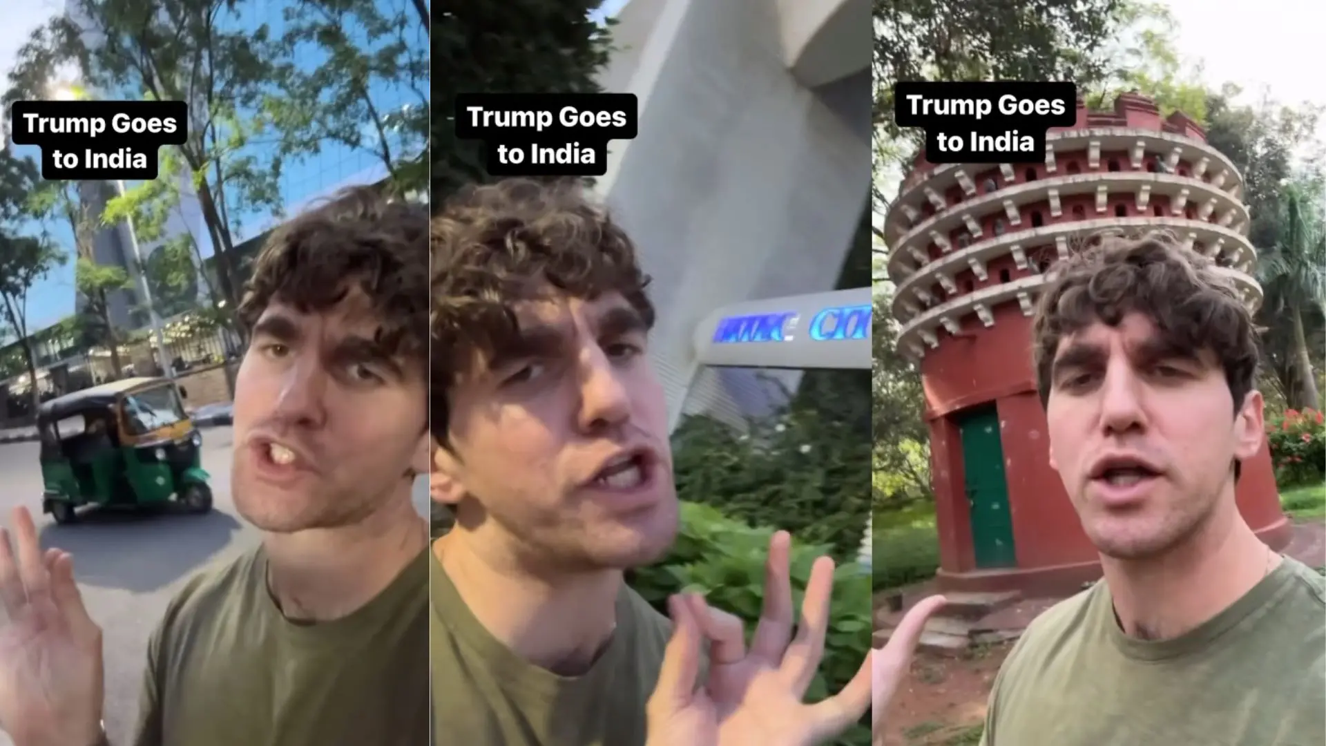Austin Nasso impersonating Donald Trump | Photo: Instagram / Austin Nasso