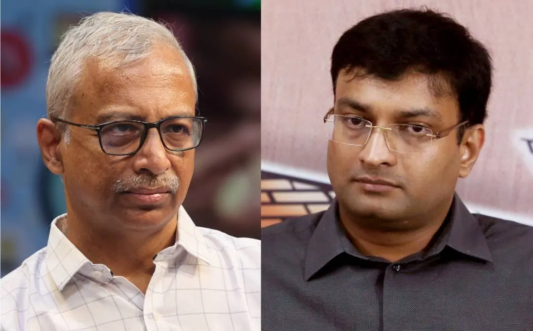 From (L) A Jayathilak and N Prasanth | Photo: MBI