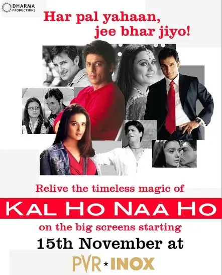 Kal Ho Naa Ho Poster | Photo: IMDb