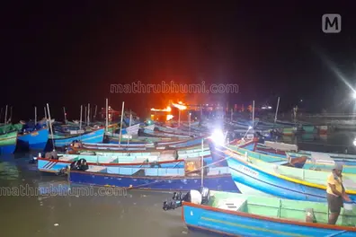 Fishing boat in Beypore catches fire; 2 sustain burn injuries