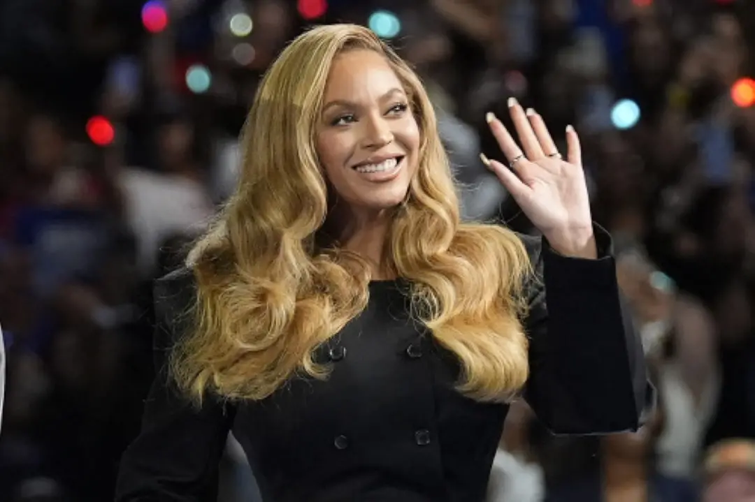 Beyonce appears at a campaign event for Democratic presidential nominee Vice President Kamala Harris in Houston. | File Photo: AP