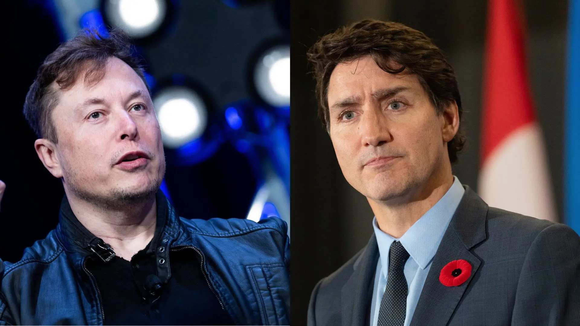 Elon Musk, Justin Trudeau | Photo: AP. AFP