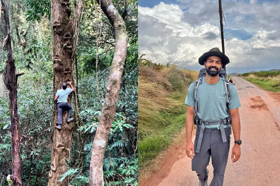 Tree-climbing and Sierra Nevada trek: Pranav Mohanlal’s latest adventure | See pics