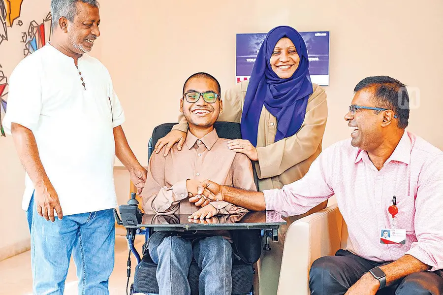 38 screws, rods and determination: Raishan’s dream to sit upright comes true