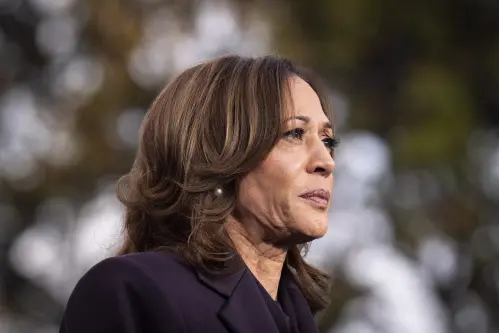 ‘My heart is full today’, says Kamala Harris after conceding defeat