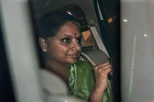Jailed BRS leader K Kavitha hospitalised