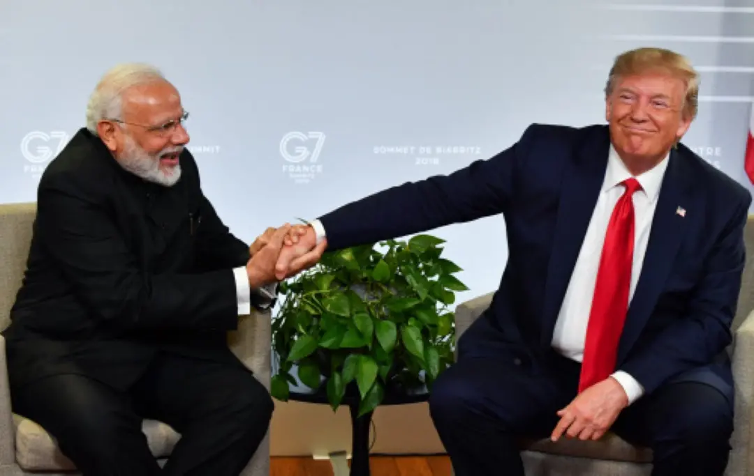 From (L) Narendra Modi and Donald Trump. | File Photo: Agencies