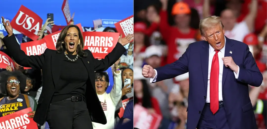 Kamala Harris, Donald Trump | Photo: AFP