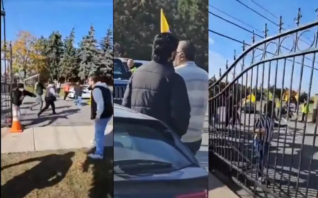The visuals of the attack in Canada | Photo: Screengrab/X