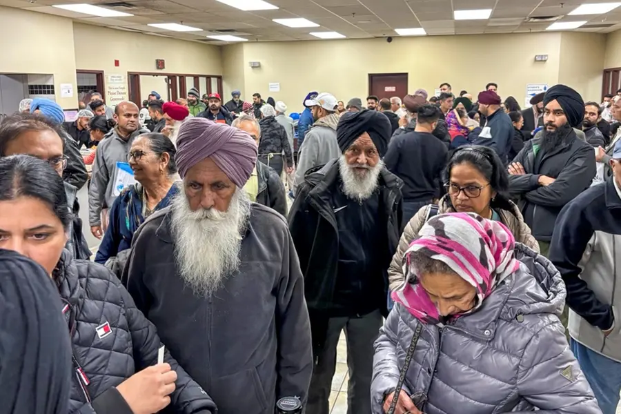4 arrested, cop injured after violent protest at Hindu temple in Canada