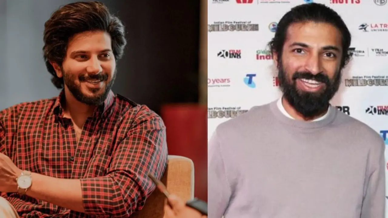 Dulquer Salmaan (L), Nag Ashwin