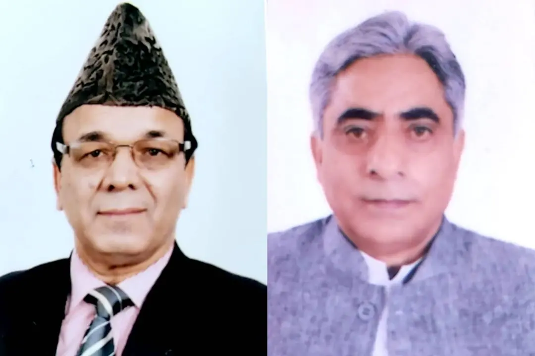 Abdul Rahim Rather and Ghulam Nabi Lone Hanjura | Photos: EC
