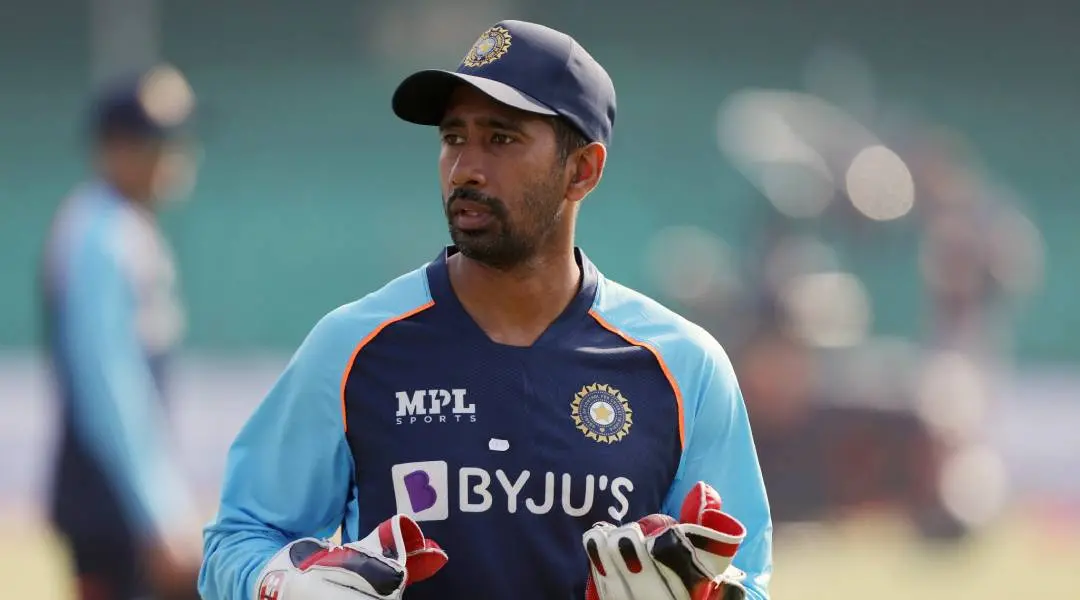 Wriddhiman Saha | Photo: ANI
